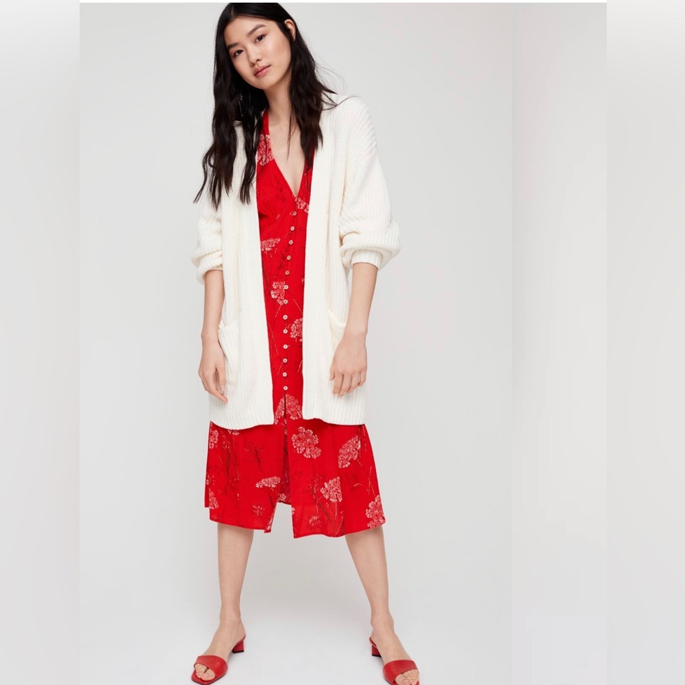 Aritzia Wilfred Chenille Cardigan